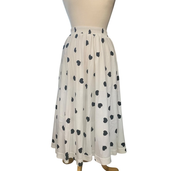 Peter Popovitch Dresses & Skirts - White Polka Dot Women's Skirt